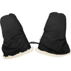 Altabebe Lammfell Handwärmer Für Kinderwagen Nordkap Schwarz